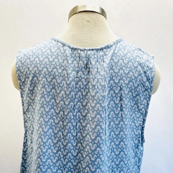 NWT CROFT&BARROW Women Sleeveless Pullover Keyhole Neckline Floral Shirt Sz PXXL - Picture 8 of 13